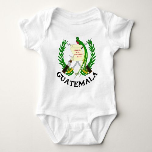GUATEMALA _ emblemflagcoat of armssymbol Baby Bodysuit
