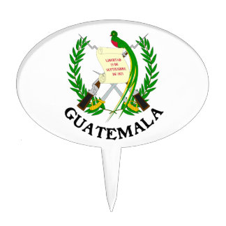 GUATEMALA - emblem/flag/coat of arms/symbol Cake Topper
