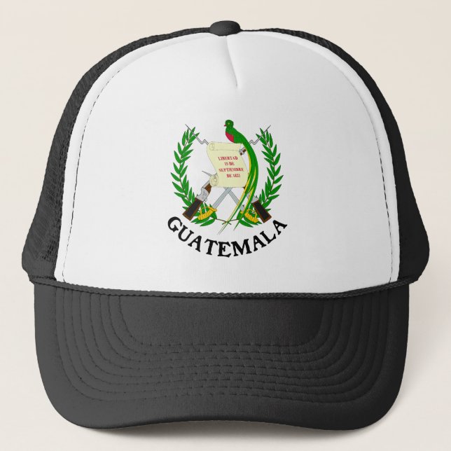 GUATEMALA - emblem/flag/coat of arms/symbol Trucker Hat (Front)