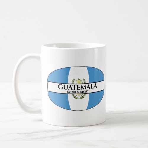 Guatemala Established 1821 National Flag Coffee Mug