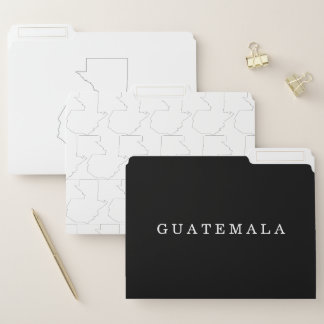 GUATEMALA File Folders