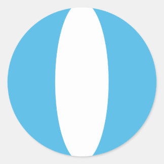 Guatemala Fisheye Flag Sticker