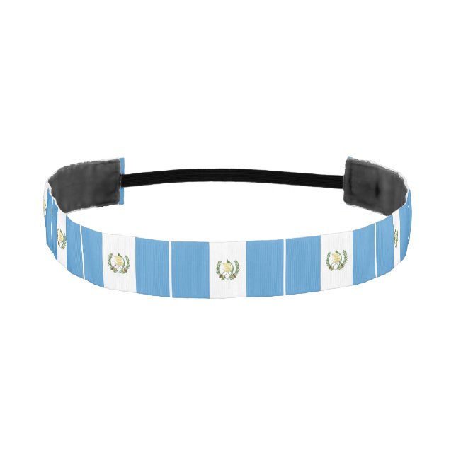 Guatemala Flag Athletic Headband (Front)