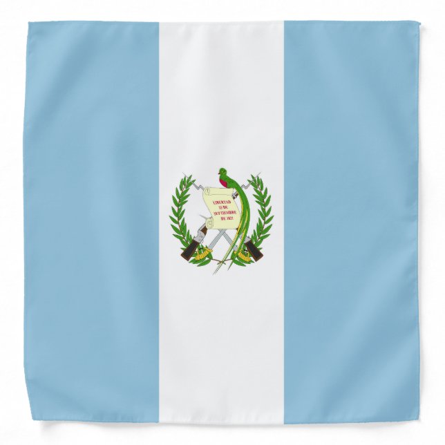Guatemala flag bandana (Front)