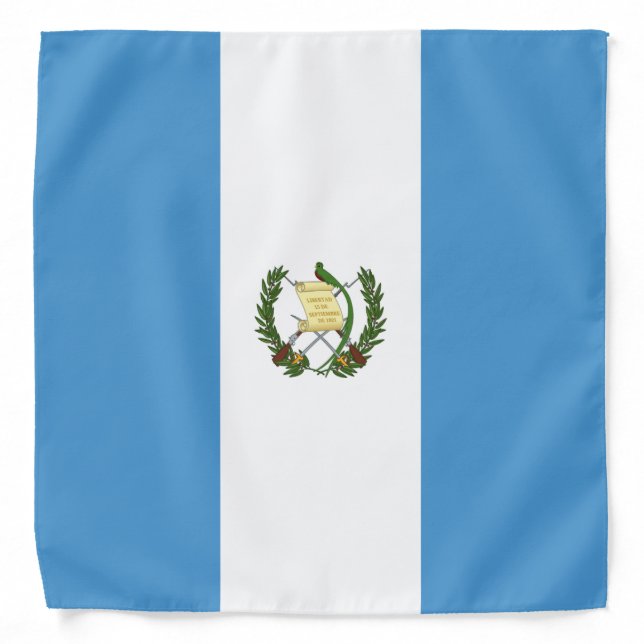 Guatemala Flag Bandana (Front)