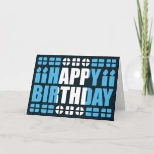 Guatemala Flag Birthday Card