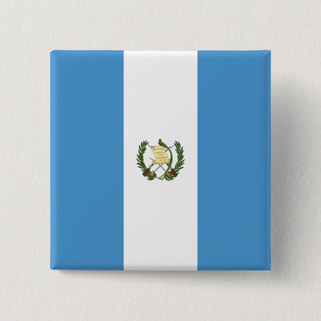 Guatemala Flag Button (Front)