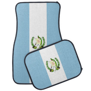 Guatemala flag car floor mat