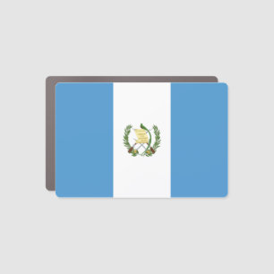 Guatemala Flag Car Magnet