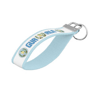Guatemala Flag Charming Patriotic Wrist Keychain