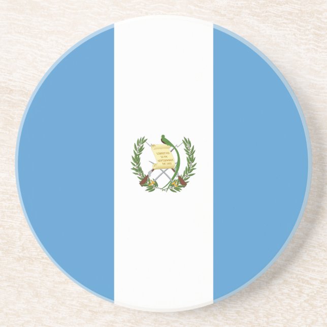 Guatemala Flag Coaster (Front)