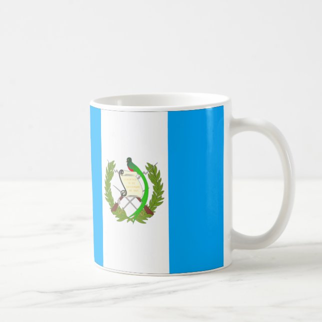 Guatemala flag coffee mug (Right)