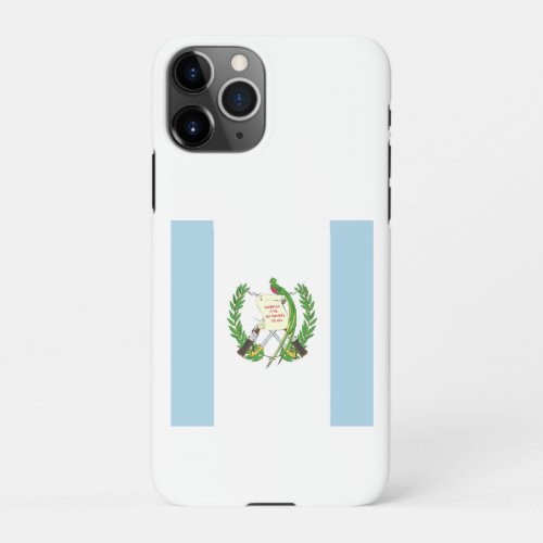 Guatemala Flag Emblem iPhone 11Pro Case