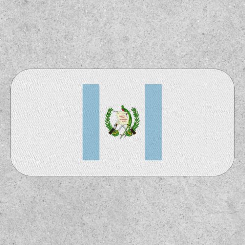 Guatemala Flag Emblem Patch
