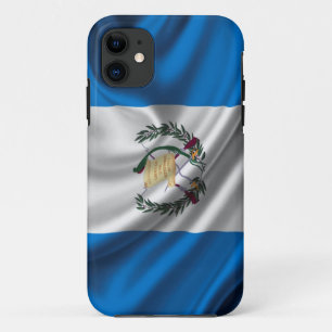 Guatemala Flag Fabric iPhone 11 Case