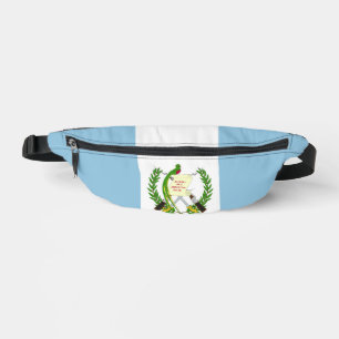 Guatemala flag fanny pack