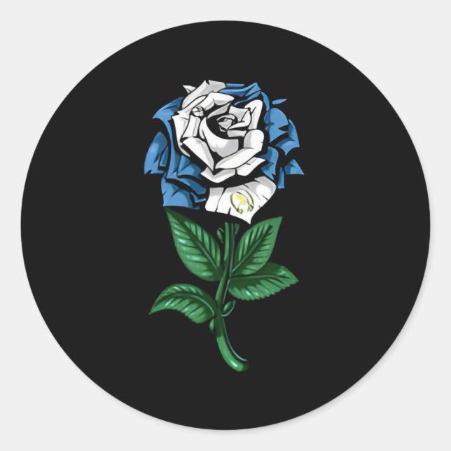 Guatemala Flag Guatemalan Classic Round Sticker (Front)
