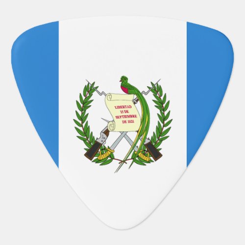 Guatemala Flag Guitar Pick