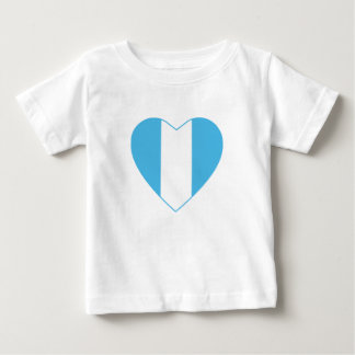 Guatemala Flag Heart T-Shirt