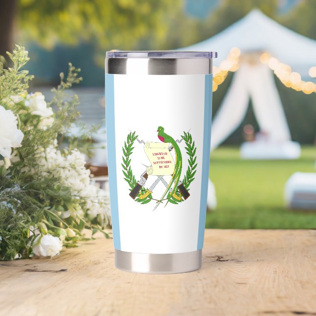 Guatemala flag insulated tumbler (Wedding)