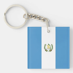 Guatemala Flag Keychain