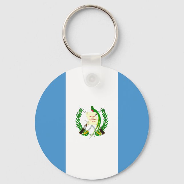 Guatemala Flag Keychain (Front)