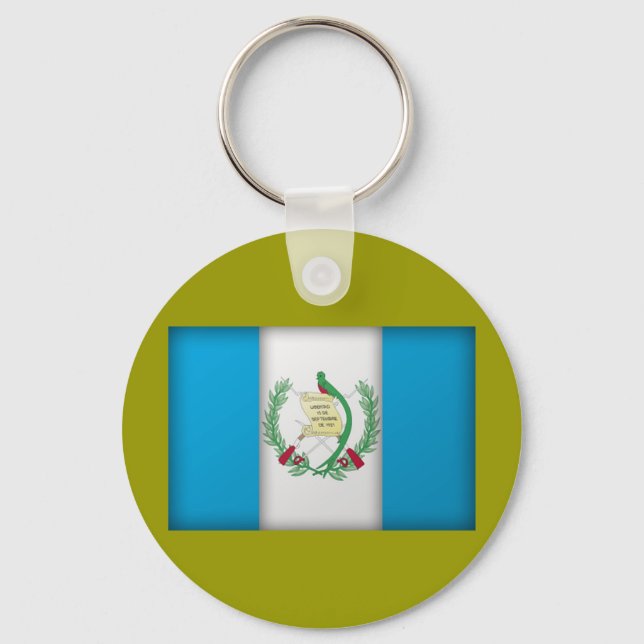 guatemala flag keychain (Front)
