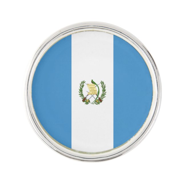 Guatemala Flag Lapel Pin (Front)