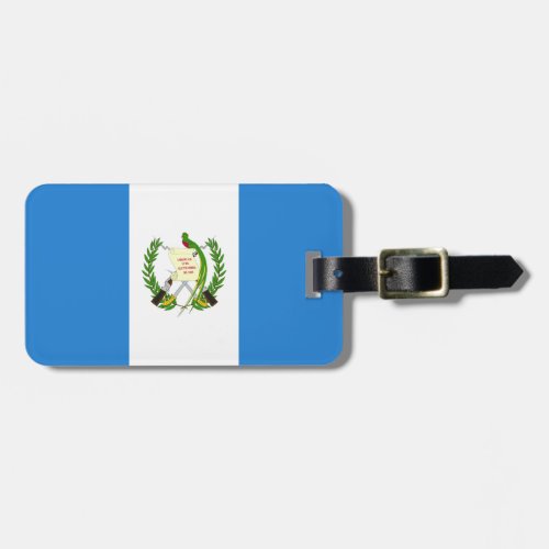 Guatemala Flag Luggage Tag