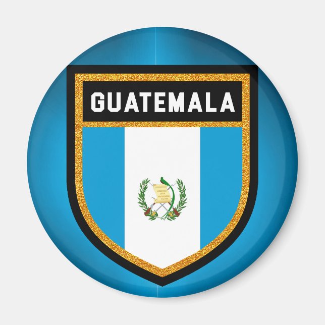 Guatemala Flag Magnet (Front)