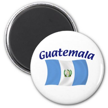 Guatemala Flag Magnet by worldshop at Zazzle