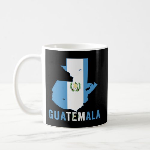 Guatemala Flag Maps And Coffee Mug