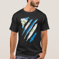 Guatemala Flag Nicaragua Grown Patriot Country Str