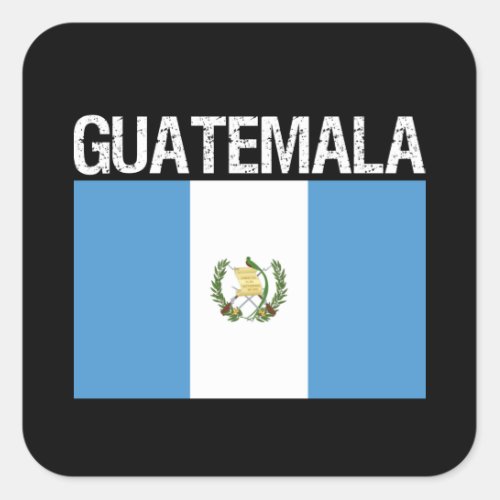 Guatemalaflag of Guatemala Square Sticker