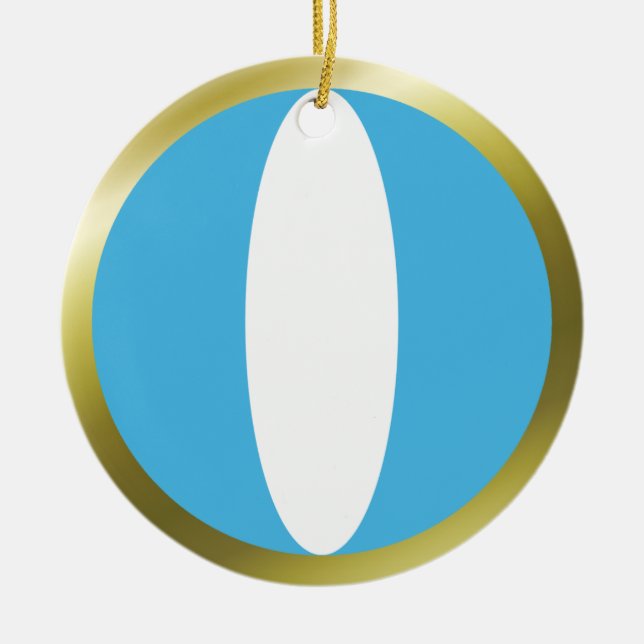Guatemala Flag Ornament (Front)