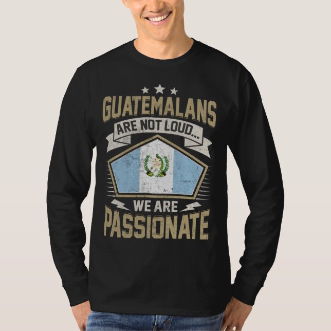 Guatemala Flag Passionate Guatemalans Girls & Wome T-Shirt (Front)