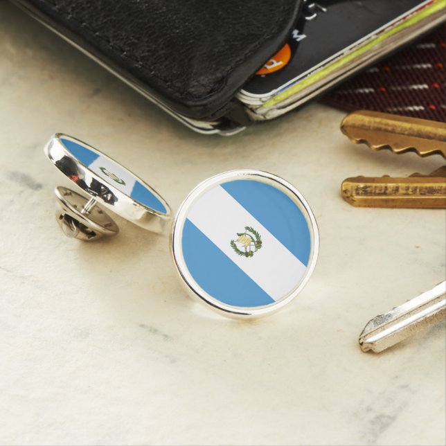 Guatemala Flag Pin (In Situ)