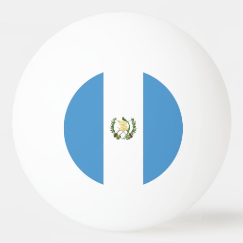 Guatemala Flag Ping Pong Ball