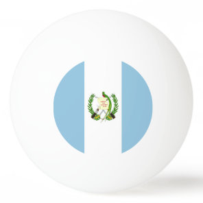 Guatemala flag ping pong ball