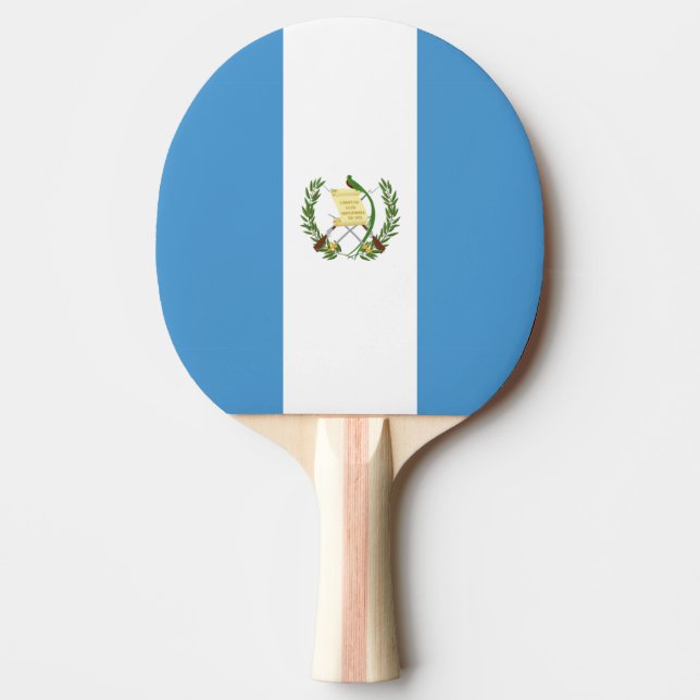 Guatemala flag  ping pong paddle (Front)