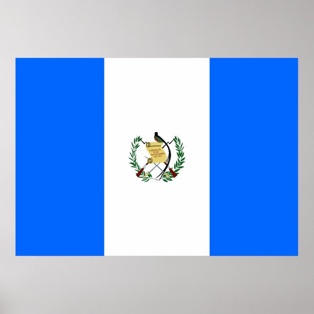 Guatemala Flag Poster (Front)
