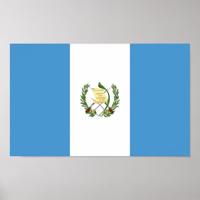 Guatemala Flag Poster (Front)