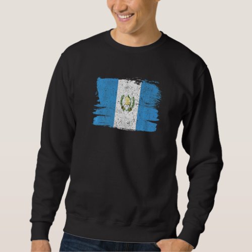 Guatemala Flag Pride Friendship Proud Peace Vintag Sweatshirt