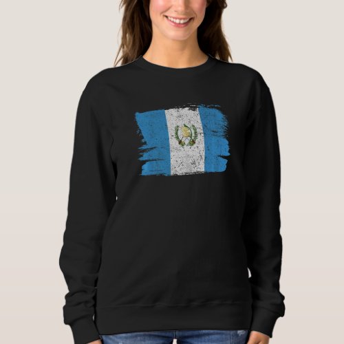 Guatemala Flag Pride Friendship Proud Peace Vintag Sweatshirt