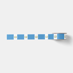 Guatemala flag  satin ribbon