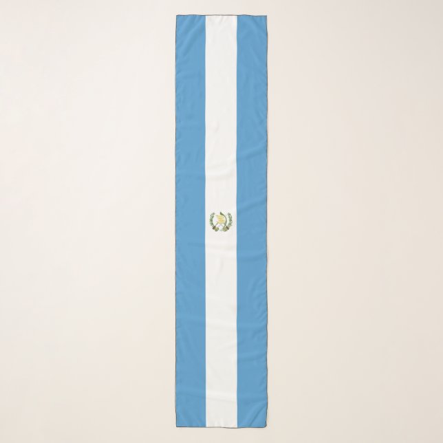 Guatemala flag  scarf (Front)