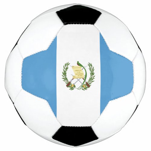 Guatemala flag  soccer ball