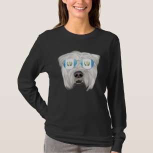 Guatemala Flag Soft Coated Wheaten Terrier Guatema T-Shirt