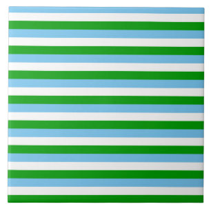 Guatemala flag stripes country symbol lines green ceramic tile