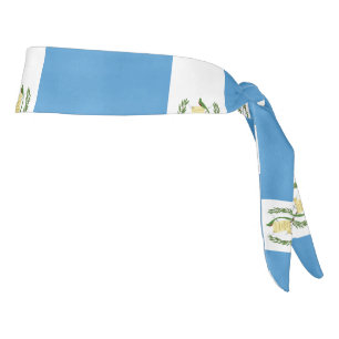 Guatemala flag tie headband